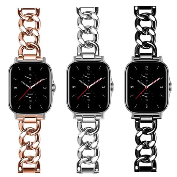 بند ساعت امیزفیت Amazfit GTS 2e استیل زنجیری