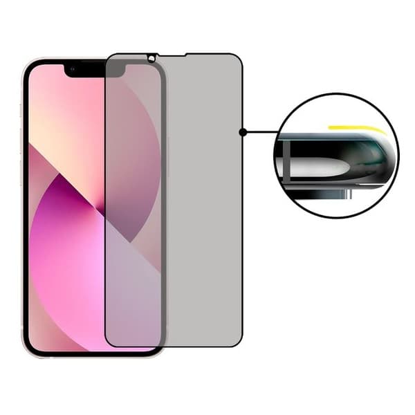 Full Privacy Glass Screen Protector For Apple iPhone 13 Pro Max — تصویر ۳