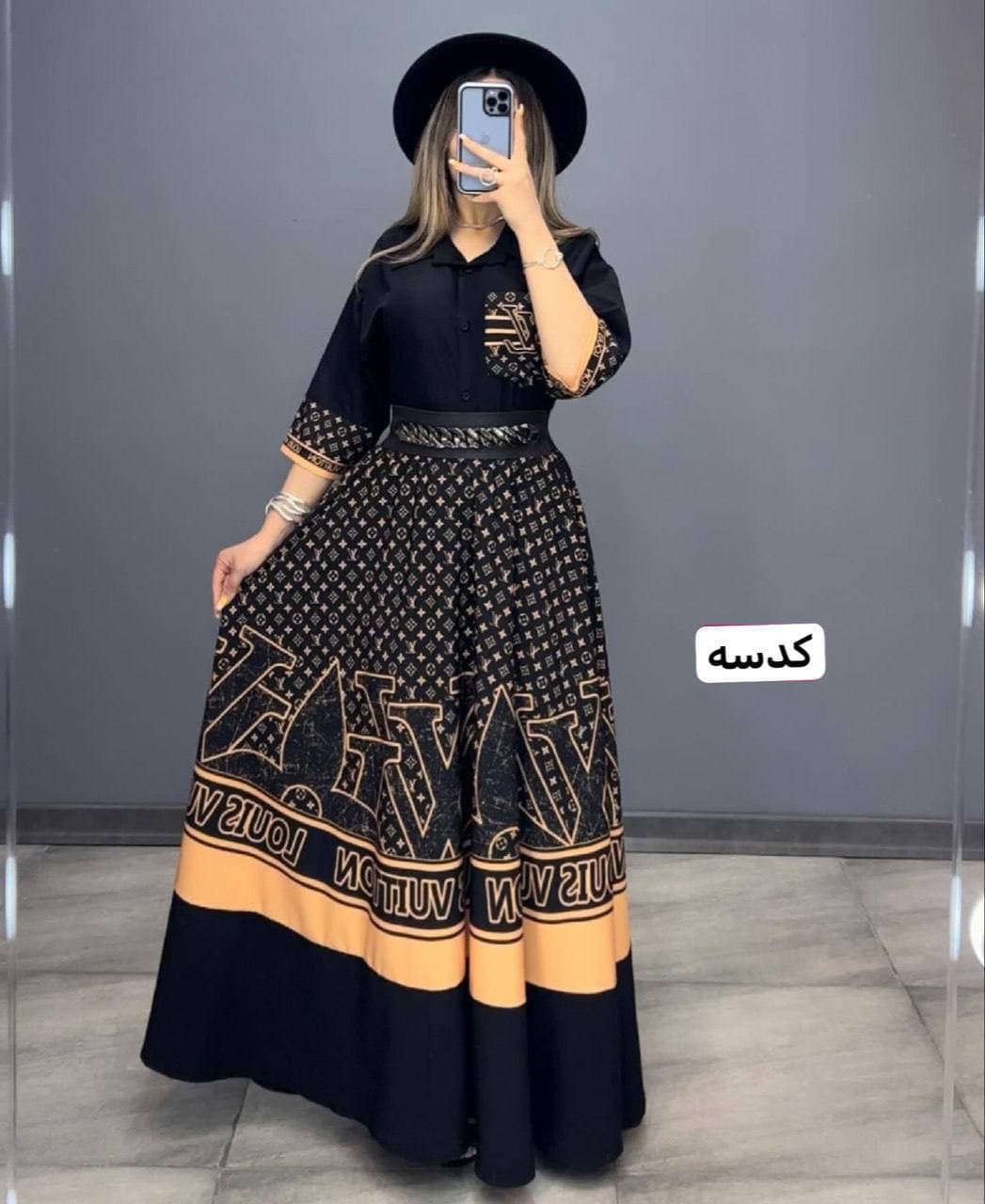 ست زنانه شومیز و دامن ela سایز 1 و 2 جنس بوگاتی MR6886 — تصویر ۲