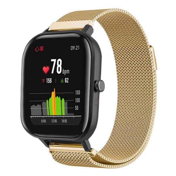 بند ساعت هوشمند امازفیت Amazfit GTS 2 Mini حصیری میلانس — تصویر ۵