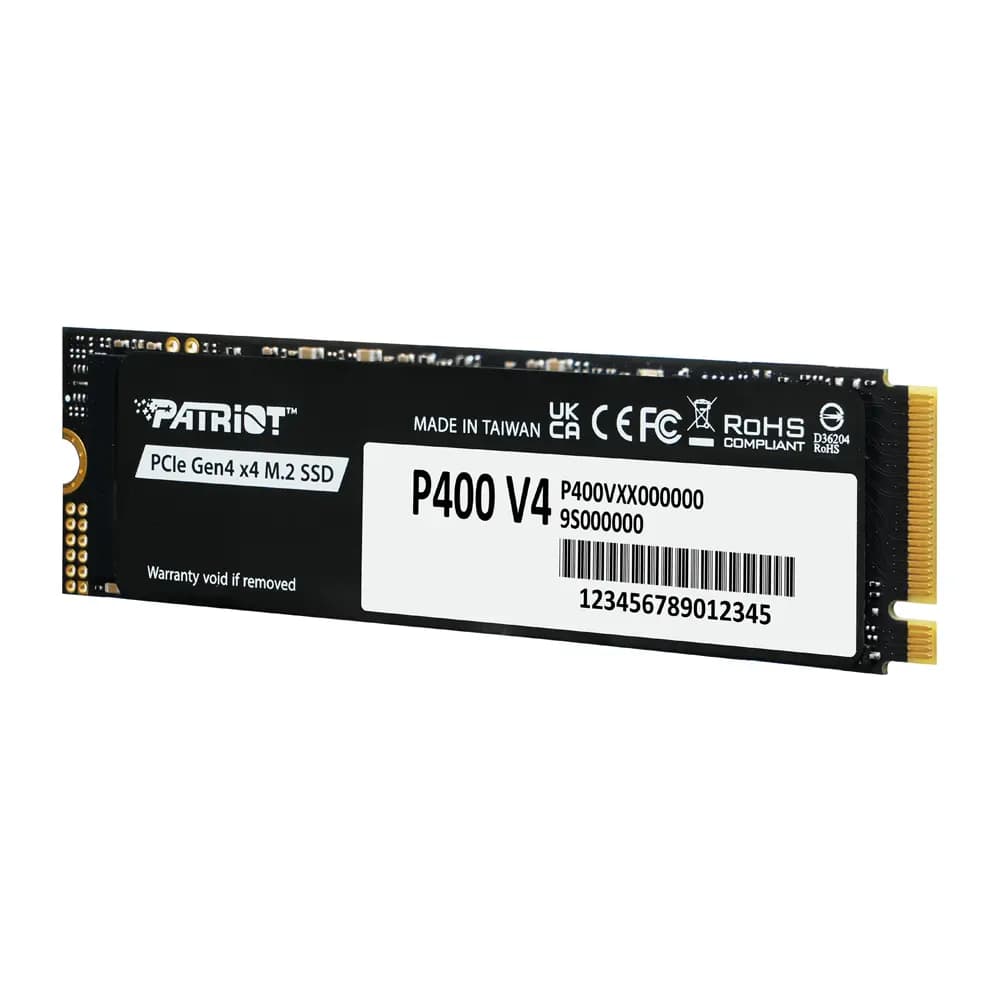 حافظه SSD M.2 پاتریوت مدل P400 V4 – ظرفیت 1 ترابایت — تصویر ۲
