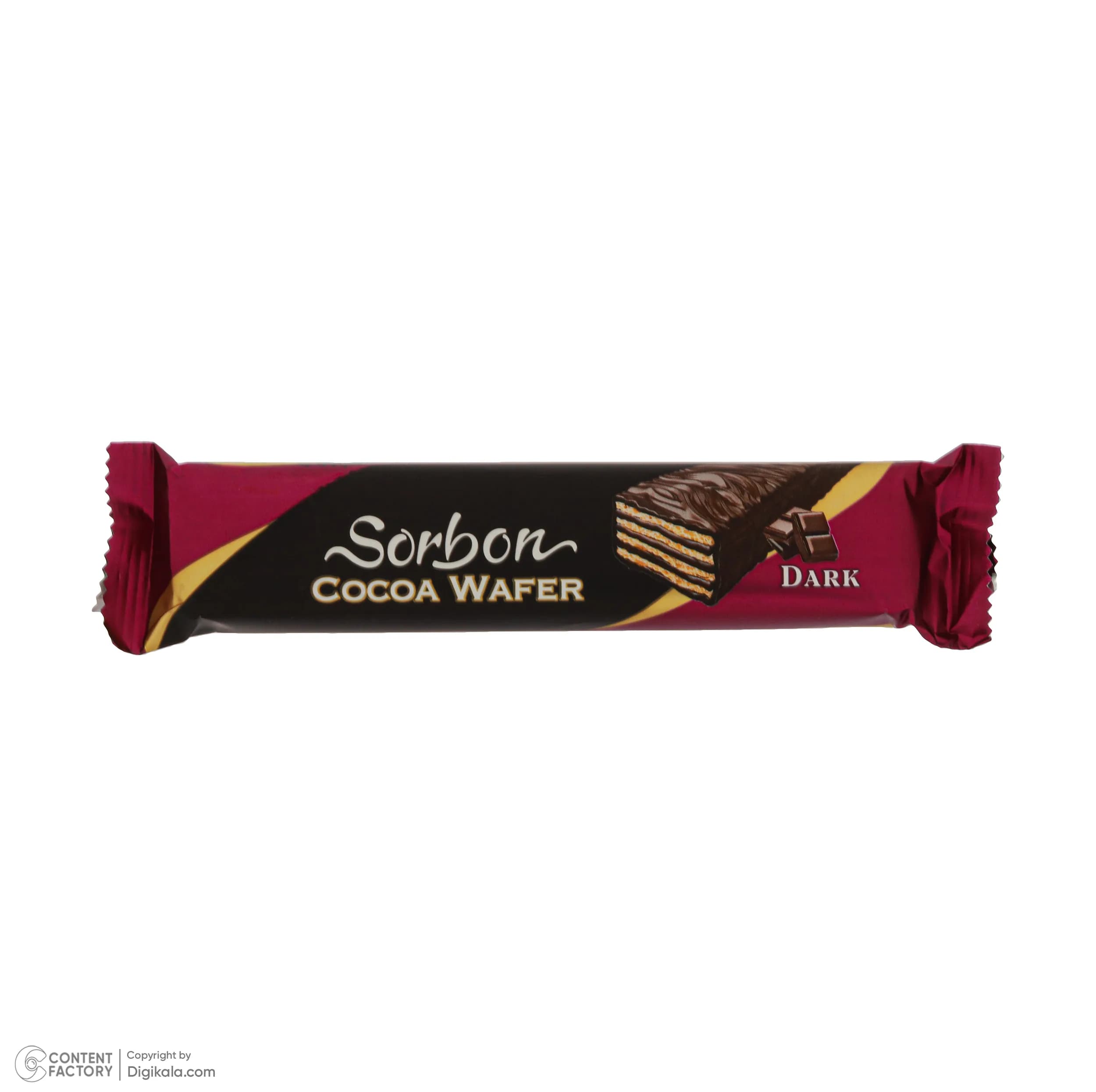 ویفر کاکائویی شکلات تلخ سوربن – 40 گرم — تصویر ۲