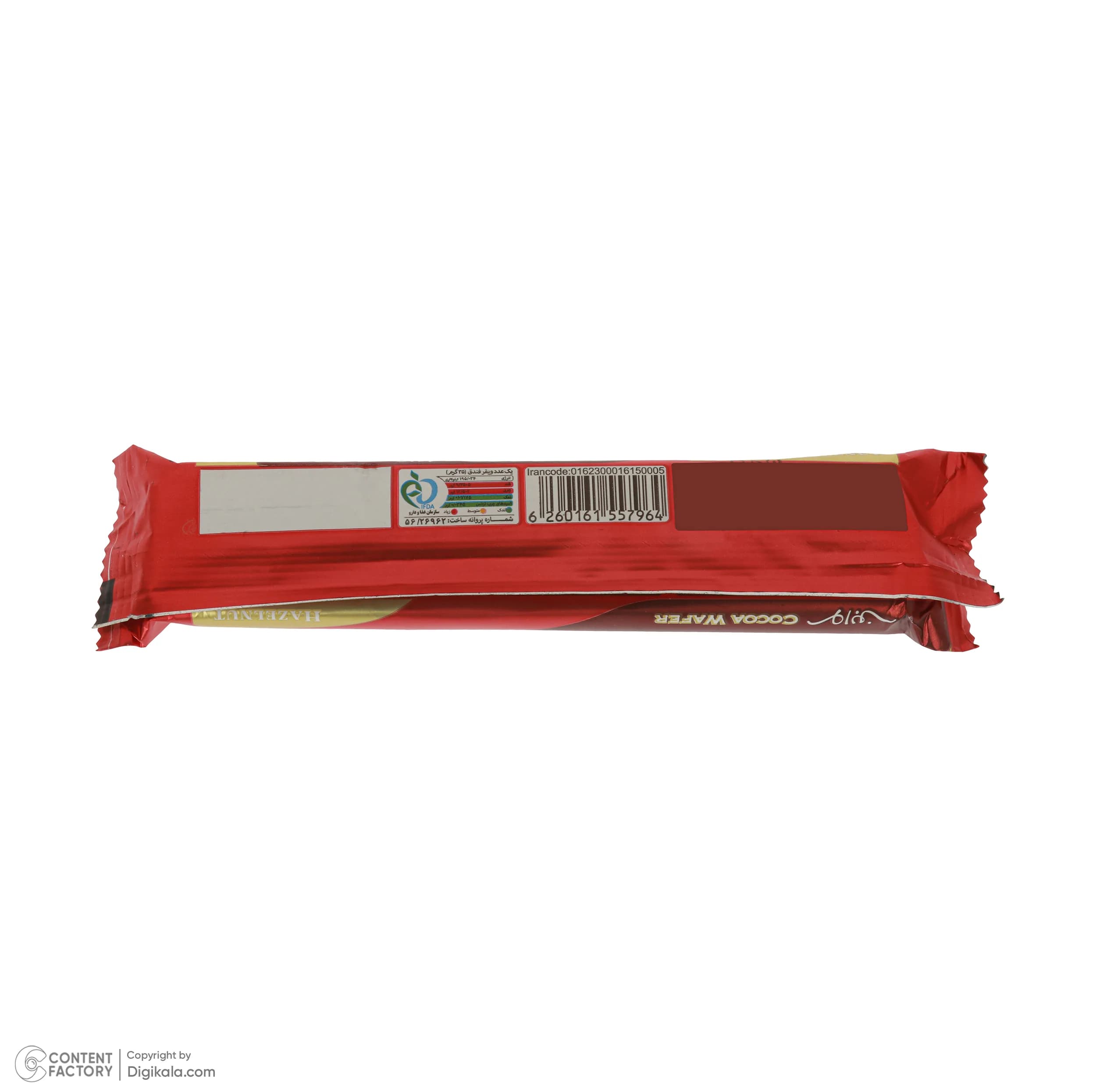 ویفر کاکائویی فندقی سوربن – 40 گرم — تصویر ۲