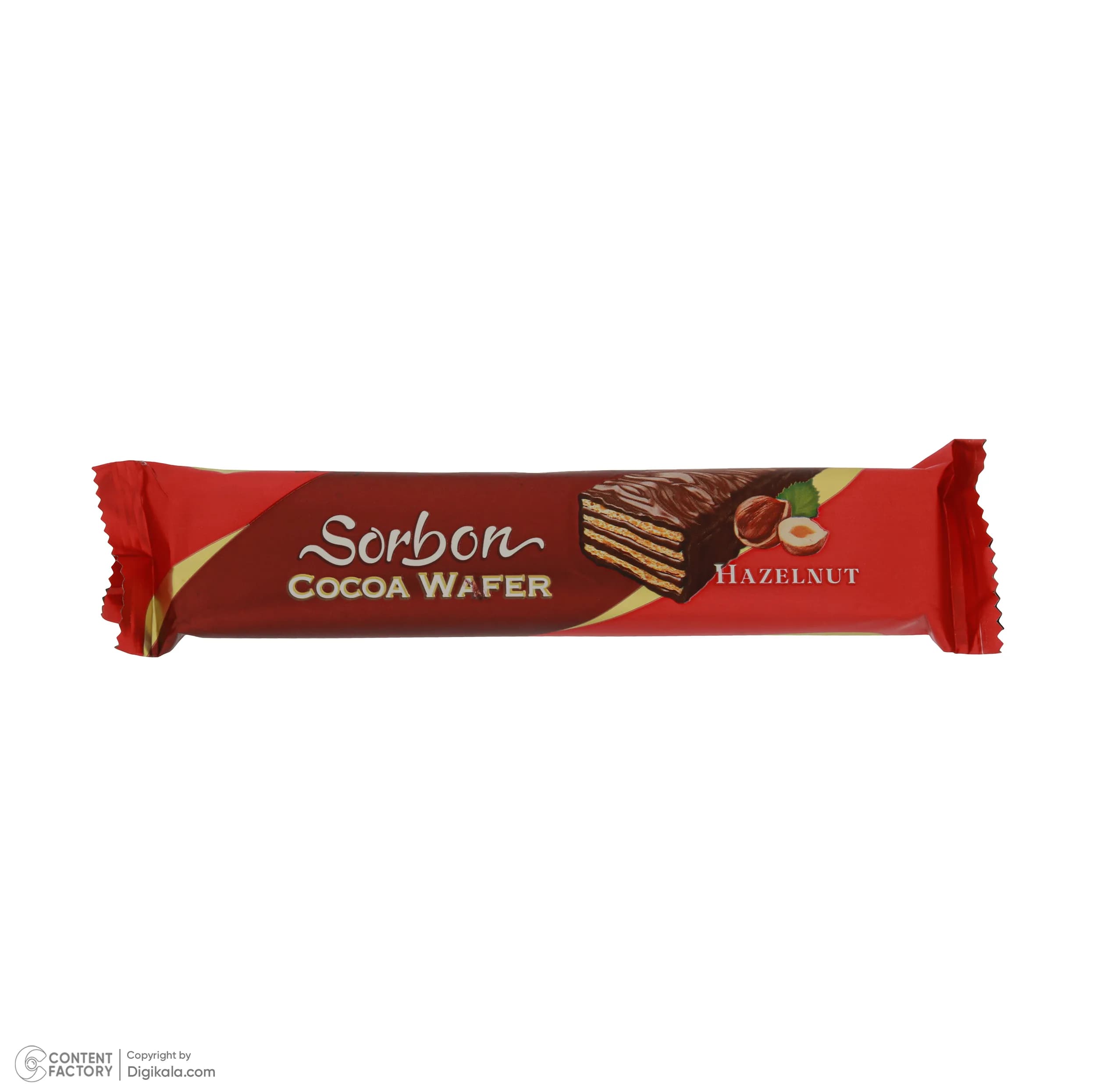 ویفر کاکائویی فندقی سوربن – 40 گرم — تصویر ۴