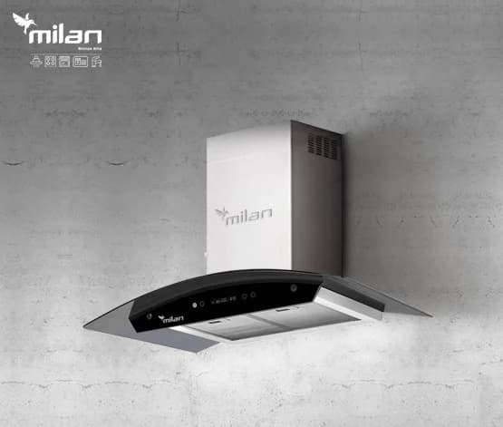 هود شومینه ای میلان برنز (Milanbronze) مدل ماتیسا استیل (MATISA STEEL)