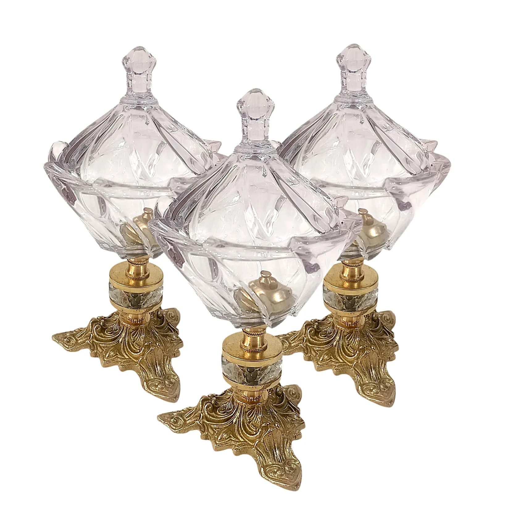 قندان مدل S-4281 بسته سه عددی