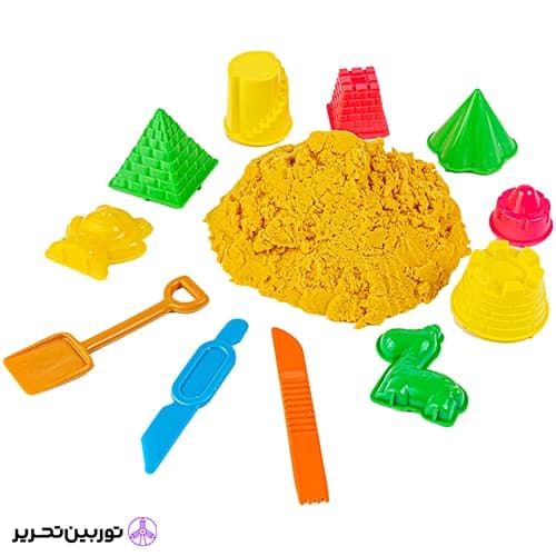 خمیر شنی 500 گرمی با ابزار آریا 1088 — تصویر ۳