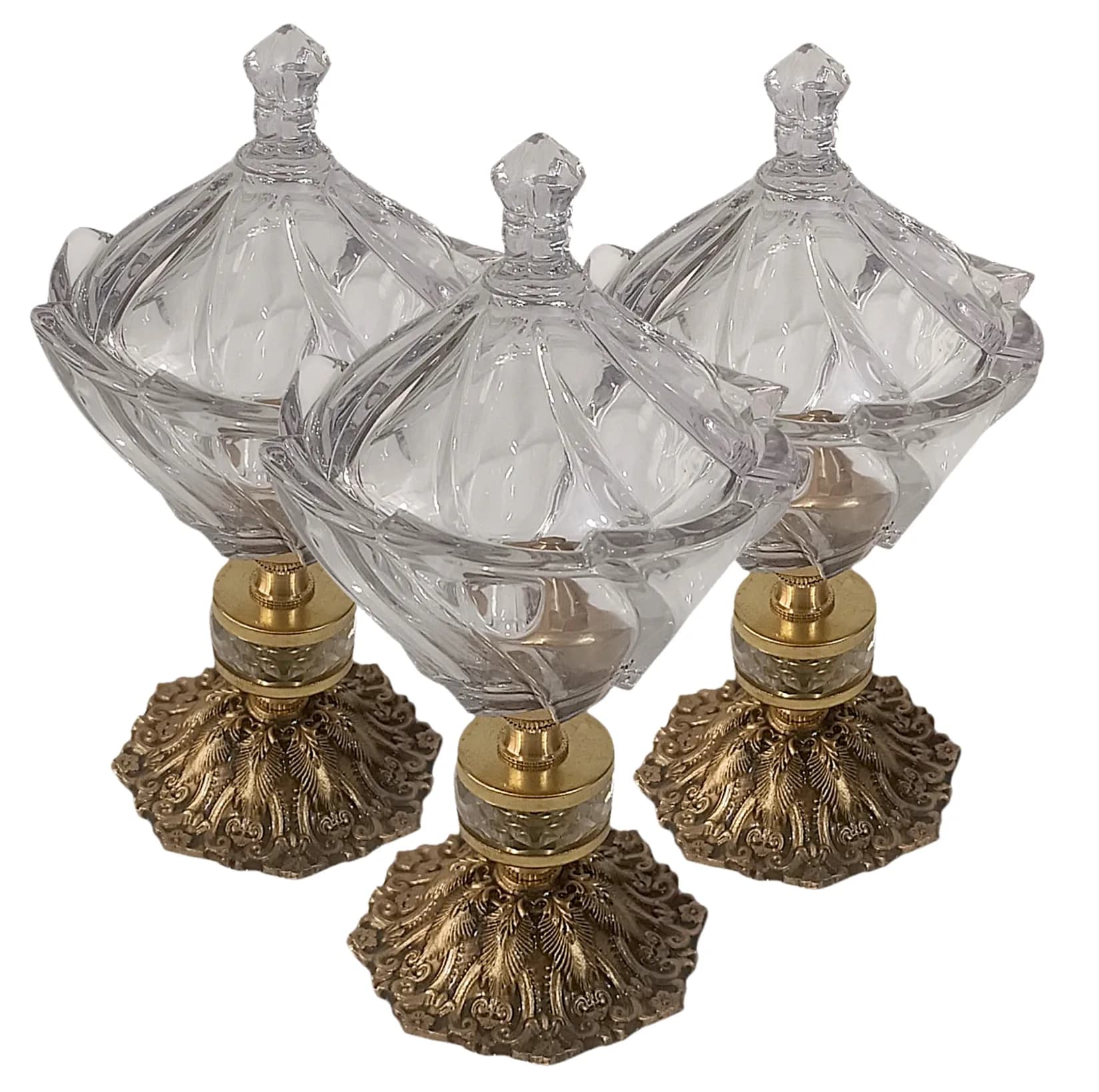 قندان مدل S-4277 بسته سه عددی