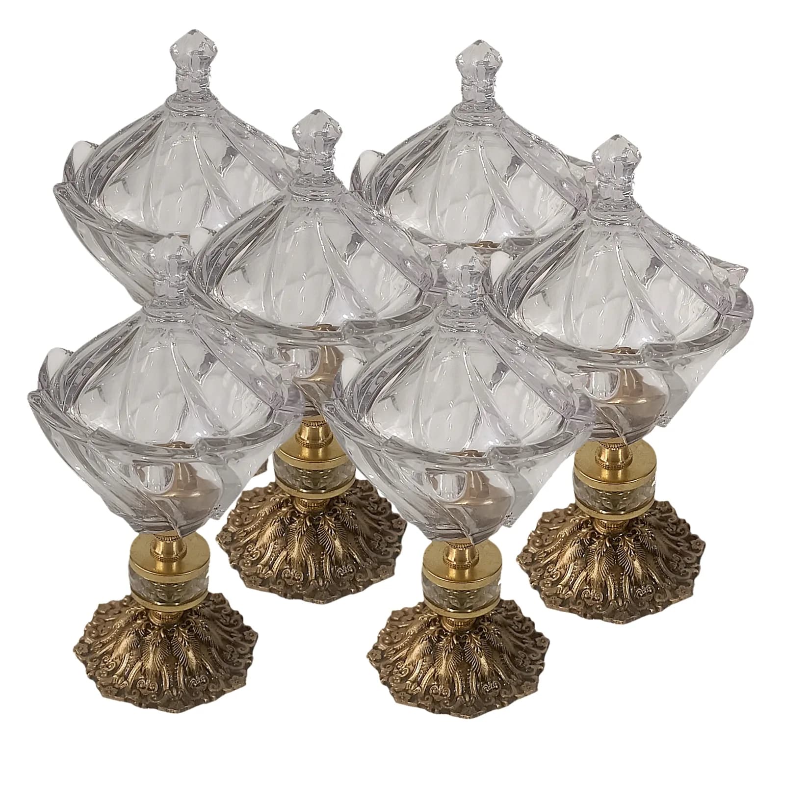 قندان مدل S-4278 بسته 6 عددی