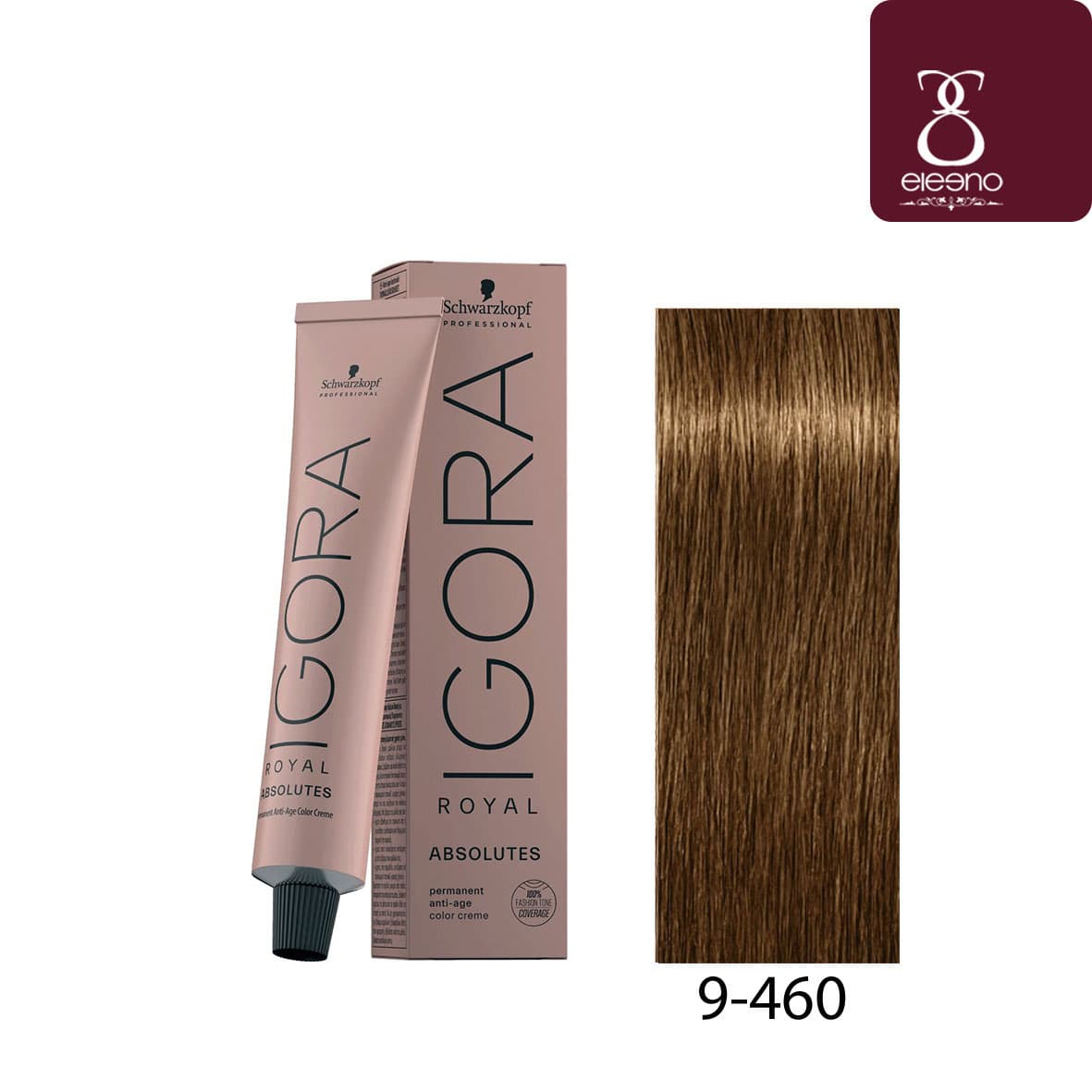 رنگ بلوند شکلاتی بژ خیلی روشن 9.460 ایگورا Igora Royal Absolutes 9-460