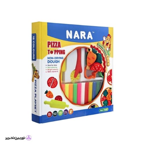 خمیر بازی پیتزا KIDDY CLAY NOD-PIZZA