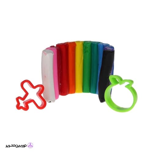 خمیر بازی 12رنگ KIDDY CLAY BK-200-12+2SM — تصویر ۲