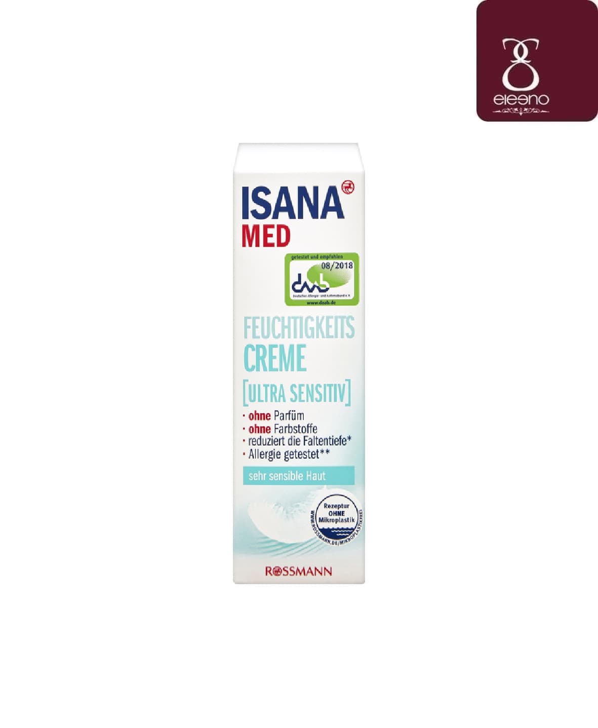 کرم مرطوب کننده و آبرسان رسمن ROSSMANN ISANA MED Hydro moisturizer