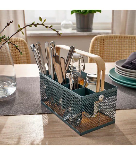 جا قاشق چنگالی رومیزی ایکیا مدل IKEA-VIMPELFISK — تصویر ۲