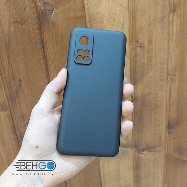 قاب Mi 10T کاور با محافظ لنز دوربین گوشی شیائومی Mi 10T گارد سیلیکونی Mi 10T کاور محافظ می 10 تی پرو مناسب Silicone Case For Xiaomi Mi 10T /Mi10T Pro — تصویر ۲