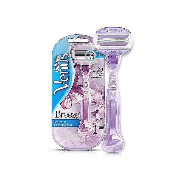 خودتراش ژیلت مدل VENUS BREEZEدو یدک اصل