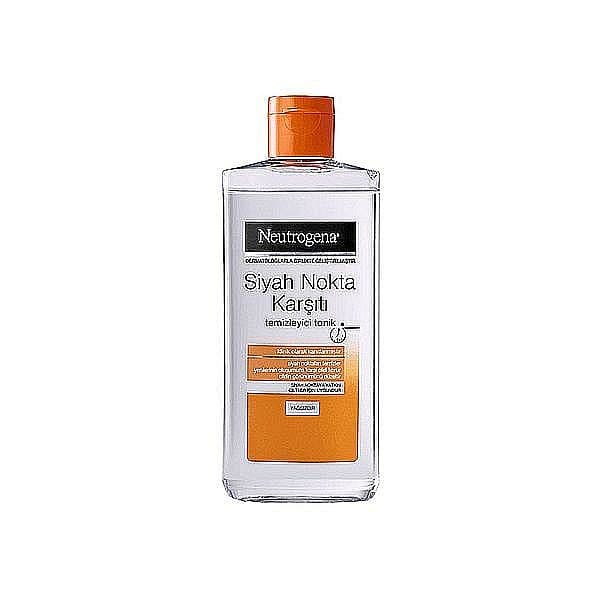 تونر پاک کننده صورت جوش سرسیاه نوتروژینا مدل SIYAH NOKTA KARSITI حجم200ml اصل ایتالیا
