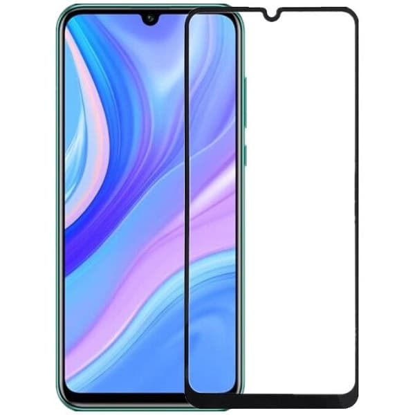گلس گوشی هواوی Y8P مدل فول 2020 محافظ صفحه نمایش شیشه ای Y8P تمام چسب گلس Full Glue Glass Huawei y8p — تصویر ۲