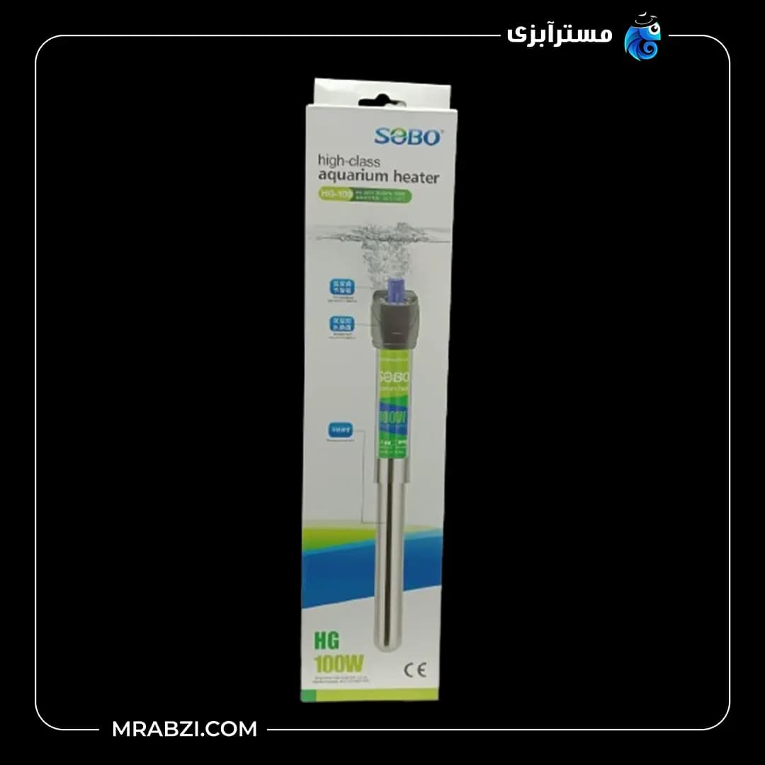 بخاری آکواریوم سوبو مدل HG-100 — تصویر ۲