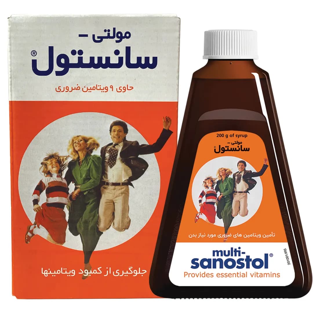 شربت مولتی سانستول کلاسیک روژین فارمد — تصویر ۲