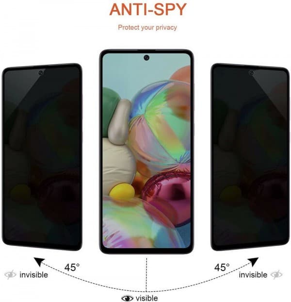 گلس پرایوسی گوشی شیائومی ردمی نوت 9 اس و ردمی نوت 9 پرو گلس حریم شخصی Redmi Note 9S خصوصی ردمی نوت9 اس اصلی مدل Privacy Full Glass Screen Protector For Xiaomi Redmi Note 9 Pro / Redmi Note9S — تصویر ۵