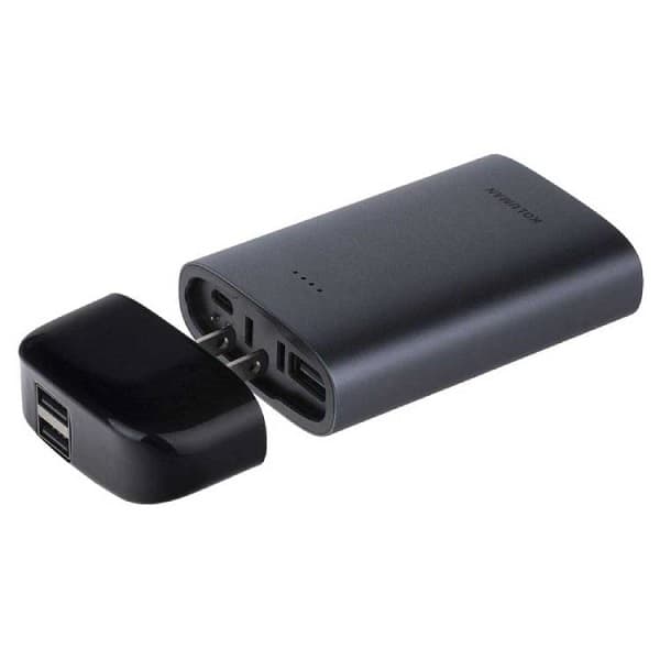 پاور بانک کلومن 2 در 1 مدل KP-180 پاوربانک با ظرفیت 8000 میلی آمپر KOLUMAN 2 in 1 Power Bank Model KP-180 Capacity 8000mAh