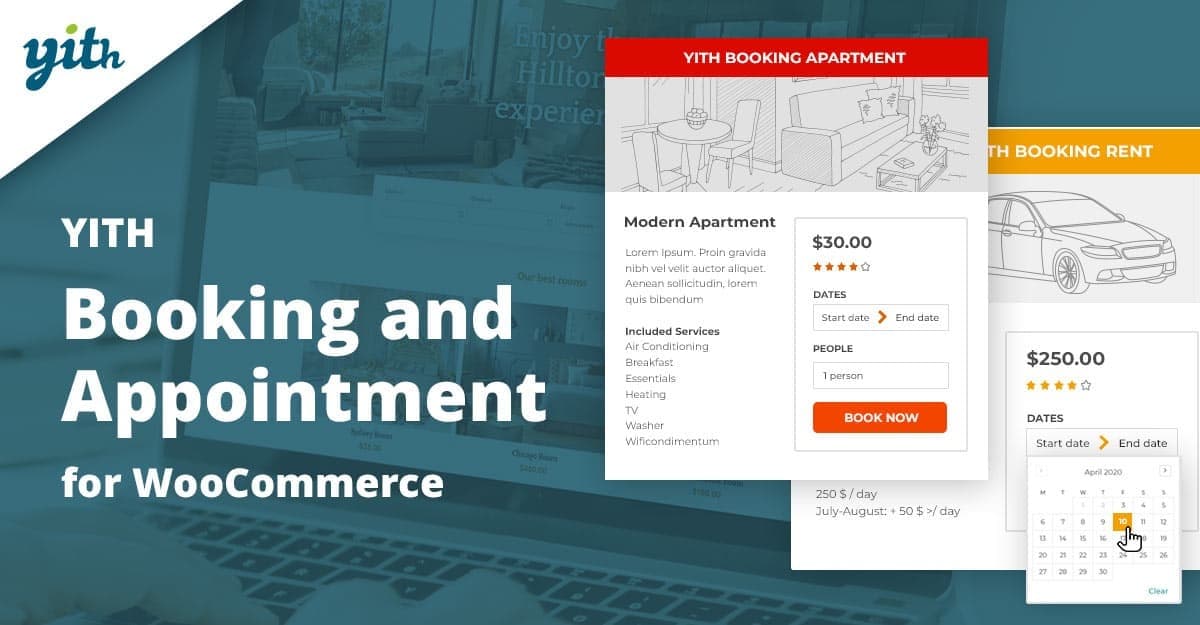 افزونه YITH WooCommerce Booking رزرو آنلاین ووکامرس 5.9.0 — تصویر ۲
