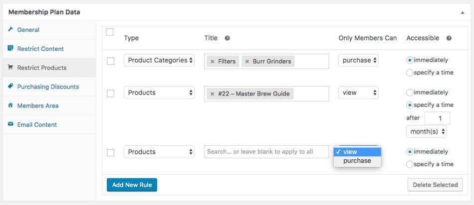 افزونه WooCommerce Memberships عضویت ویژه ووکامرس ممبرشیپ 1.26.3 — تصویر ۴