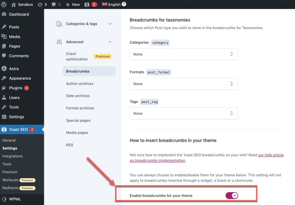 افزونه WPML SEO سئو و بهینه سازی وبسایت چندزبانه 2.1.0 — تصویر ۶