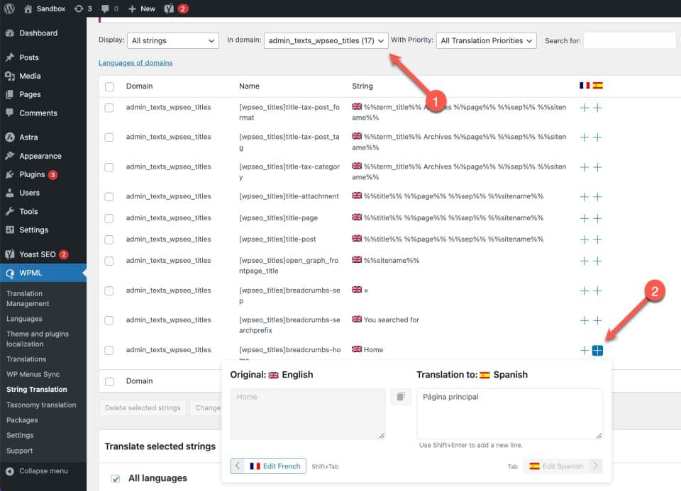 افزونه WPML SEO سئو و بهینه سازی وبسایت چندزبانه 2.1.0 — تصویر ۷