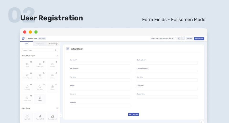 افزونه User Registration Pro ثبت نام حرفه ای یوزر ریجستریشن پرو + افزودنی ها 4.1.4 — تصویر ۳