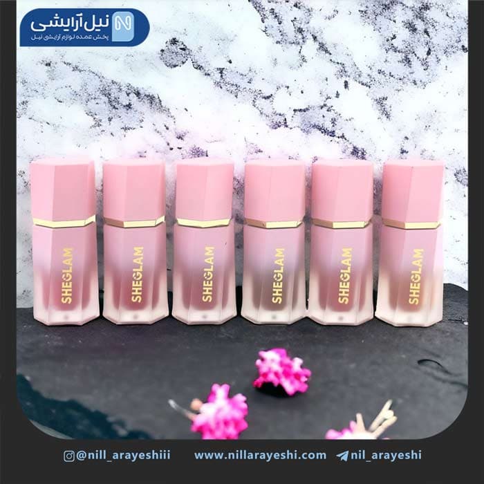 رژگونه مایع پد دار شیگلم های کپی — تصویر ۳