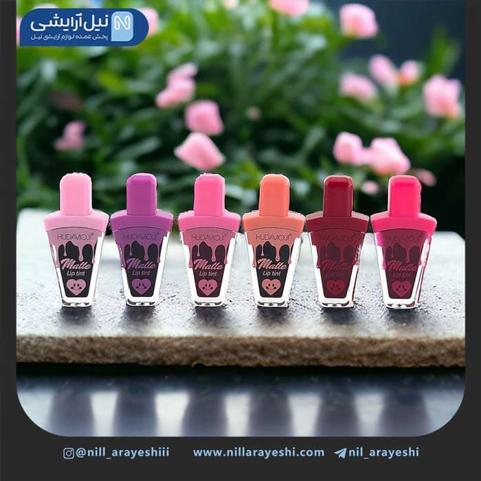 تینت لب بستنی چوبی هدی موجی کد L739 — تصویر ۴