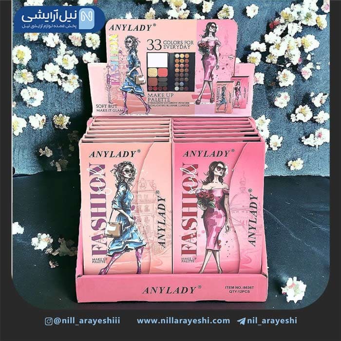 سایه کیفی آنی لیدی طرح دختر کد 8636T — تصویر ۳
