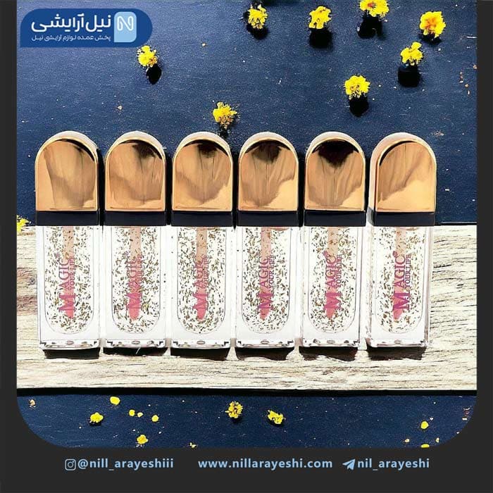 برق لب حرارتی طلا 24k مجیک کد lc1240 — تصویر ۲
