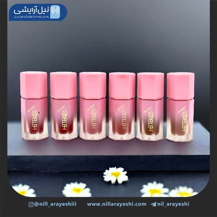 رژگونه مایع پد دار موکالوره کد moc344 — تصویر ۴
