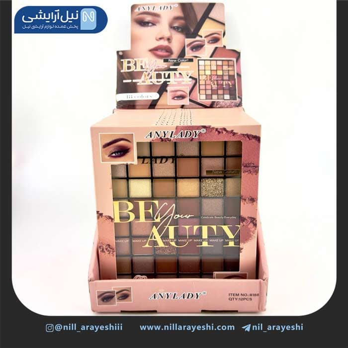 پالت سایه چهل و هشت رنگ آنی لیدی کد 8188