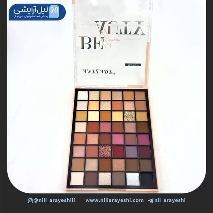 پالت سایه چهل و هشت رنگ آنی لیدی کد 8188 — تصویر ۲