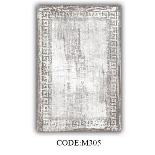 فرشینه | فرش چاپی برند حسن نیا هازان ترک طرح وینتیج کد M305 (پس کرایه) — تصویر ۲