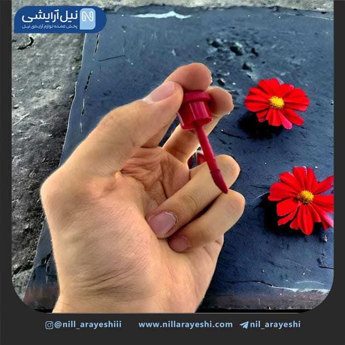 رژ لب مایع طرح بطری کالر کاستل کد 1 – 4162 — تصویر ۳