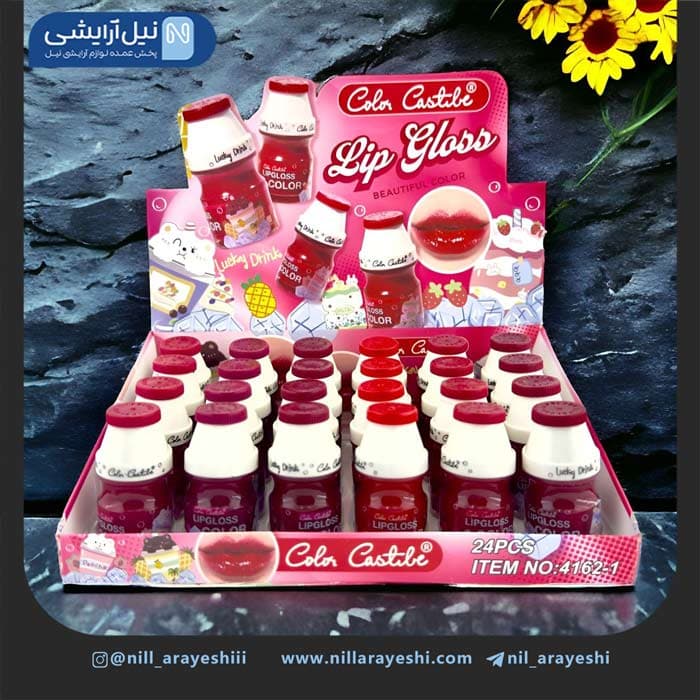 رژ لب مایع طرح بطری کالر کاستل کد 1 – 4162 — تصویر ۴