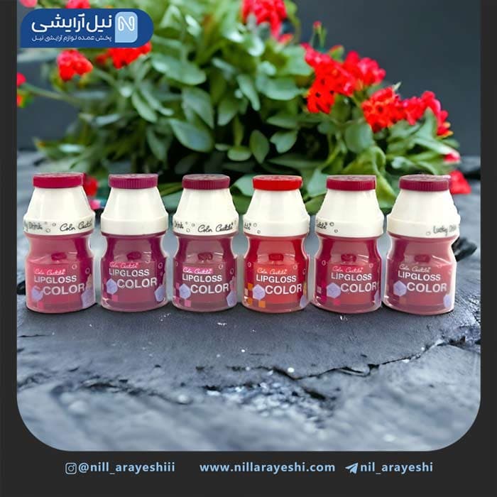 رژ لب مایع طرح بطری کالر کاستل کد 1 – 4162