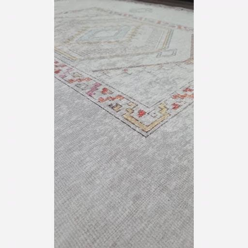 فرشینه | فرش چاپی برند حسن نیا چاپی هازان ترک طرح سنتی کد M126 (پس کرایه) — تصویر ۶