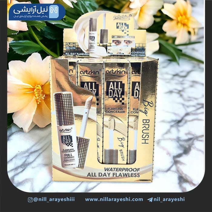کانسیلر مایع آرت اسکین سری All Day کد as974137 — تصویر ۶