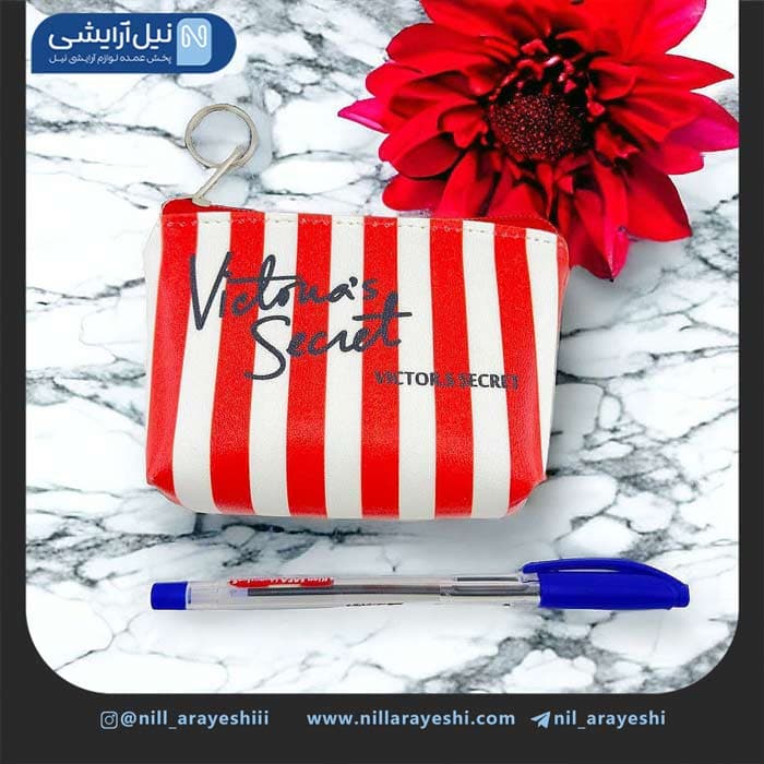 کیف آرایشی سایز کوچک طرح ویکتوریا سکرت