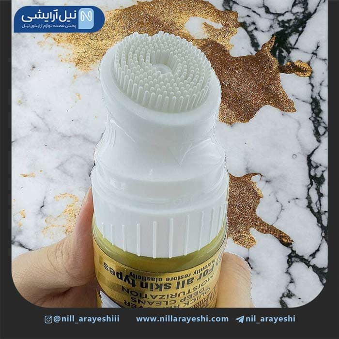 فوم شستشو صورت تیوپی براش دار وکالی 120 میل — تصویر ۳