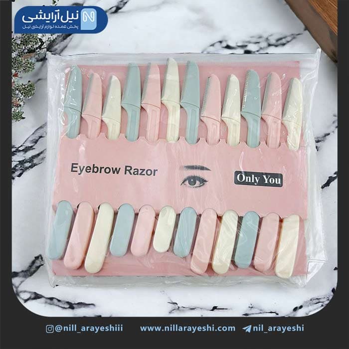 پک تیغ ابرو اره ای تاشو دوازده عددی — تصویر ۵