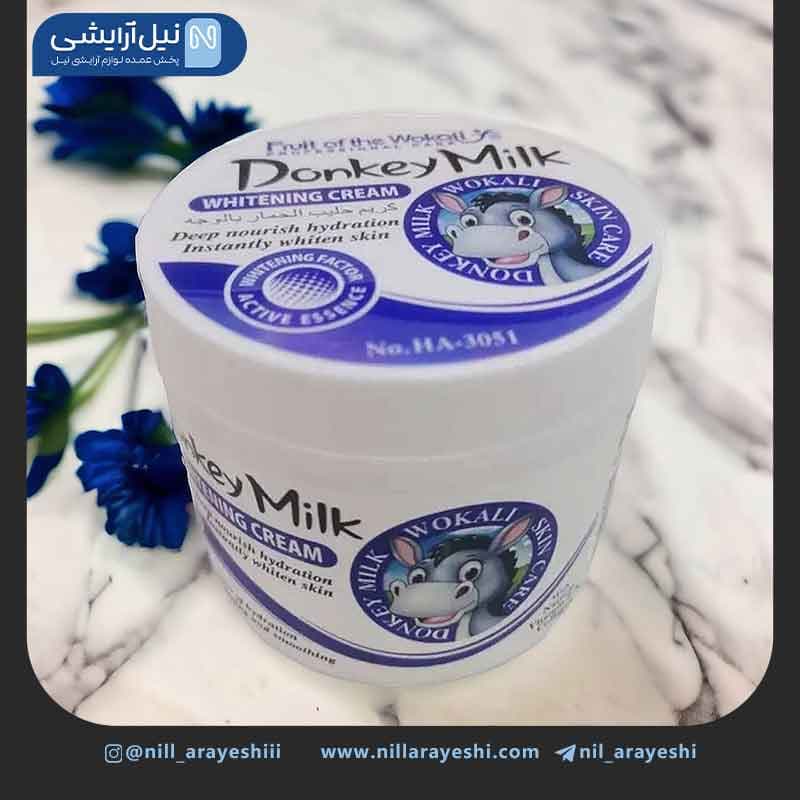 کرم کاسه ای سفید کننده شیر الاغ وکالی 115 گرم — تصویر ۲