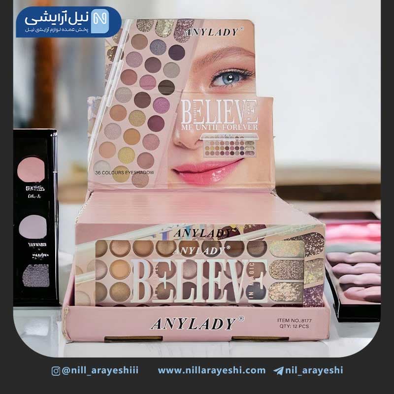 پالت سایه سی و شش رنگ آنی لیدی کد 8177 — تصویر ۲