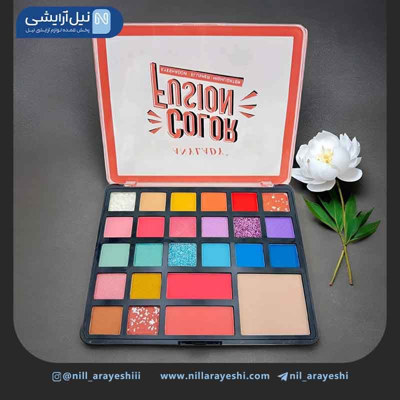 پالت بیست و پنج رنگ چند کاره آنی لیدی کد 871 سری B